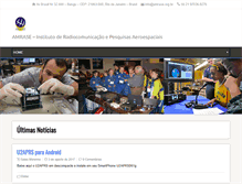 Tablet Screenshot of amrase.org.br